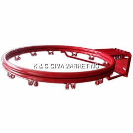 Basketball Hoop Double Ring With Spring And Net